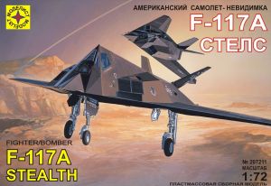 Самолет  американский самолет-невидимка F-117А "Стелс" ― Mag-Fox