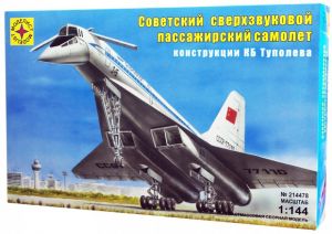 Советский сверхзвуковой пассажирский самолёт конструкции Туполева - 144 ― Mag-Fox